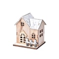 Miniatyrbilde 1 av 5: Tretre jule-LED-lys, lysende hyttedekorasjon for hjemmet,