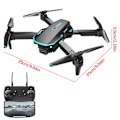 Miniatyrbilde 4 av 5: Ny drone 8K Profesjonell HD-kamera drone lang sammenleggbar fjernkontroll fly L