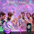 Miniatyrbillede 4 af 4: Stjerneprojektor, Rossetta Galaxy Projektor Til Soveværelse, Fjernbetjening & Hvid Støj Bluetooth Højttaler, 14 Farver LED Natlys Til Børneværelse, Voksen