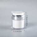 Pikkukuva 1 / 5: 15/30/50ml Tyhjiö Airless Pumppupurkit Kosmeettinen Säiliö