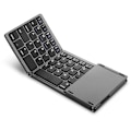 Pikkukuva 1 / 4: Vikbart trådlöst tangentbord, bärbart mini Bluetooth tangentbord för bärbar dator, surfplatta, smartphone Black