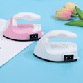 Miniatyrbillede 7 af 8: Mini Craft Elektrisk Strygejern Bærbar Handy Heat Press DIY Hvid White EU Plug