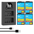 Miniatyrbild 5 av 5: En-el25 Enel25 Enel25b Batteri LED-laddare för Z50 Zfc Z 50 Z Fc Nikon Kamera Uppladdningsbart Li-ion-batteri