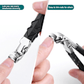 Miniatyrbilde 5 av 7: Dotmalls ClipMaster Pro, Grå ClipMaster Pro neglklipper