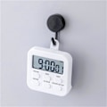 Miniatyrbillede 4 af 5: Magnetisk Digital Køkken Timer Høj Alarm Tælling Op/Ned Ur med Foldbart Stativ Tidsstyringsværktøj