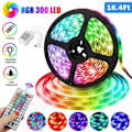 Miniatyrbilde 3 av 3: LED-bånd 5m intelligent lysstripe 5050 flerfarget fjernkontroll