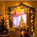 Miniatyrbilde 3 av 5: 1 stk LED-lyssnor Juledekorlys EU-STIKK-VARM HVIT