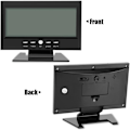 Miniatyrbild 4 av 5: Stor LCD-skärm Digitalt ljudsensor skrivbordslarm (svart)