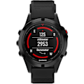 Miniatyrbild 3 av 5: Silikonarmband för klocka Fenix 5x 26 mm bredd Kompatibel med Fenix 5x/fenix 5x Plus/fenix 6x Pro (Färg: Svart)