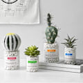 Miniatyrbillede 4 af 6: Alternativ Dymo prægningsbånd 3D selvklæbende sort/rosa/gul/havblå/havgrøn