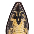 Miniatyrbild 5 av 5: Python Western Boots Colorblock Broderi Herr Stövlar Mode Moderna Skor 45