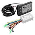 Miniatyrbillede 6 af 8: 36V/48V 250W/350W 15A Børsteløs Motorstyring LCD866 Displaypanel Elektrisk Cykel Børsteløs Controller Kit 0.5
