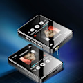 Pikkukuva 5 / 5: Kannettava MP3-soitin Bluetooth 5.0 Musiikki Stereokaiutin Mini Mp4-videon toisto LED-näytöllä Fm R Black
