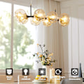 Pikkukuva 4 / 4: E27 LED-lamppu, 6W LED Vintage Globe -lamppu, E27 Edison-ruuvilamppu, Golfpallo Mini Globe -lamppu, Lämmin valkoinen 2700K, Ei himmennettävä (6 kpl)