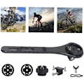 Miniatyrbillede 3 af 4: Computer Cykel Styr Carbon Fiber Montering Speedometer Håndtag Holder