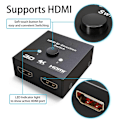 Miniatyrbilde 5 av 11: INF HDMI tosidig splitter/switch 2x2