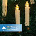 Miniatyrbilde 5 av 8: 30 stk LED-julekuler, Batteridrevne Flimmerlys med Fjernkontroll for Dekorasjon 30 stycken 30 stycken
