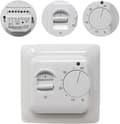 Manuell elektrisk golvvärmetermostat 220V 16A med sensor, mekanisk kontroll-FA-