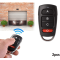 Miniatyrbild 2 av 5: 2-pack universell garageportöppnare fjärrkontroll 433MHz 4 knappar kloner för garageport elektrisk grind etc