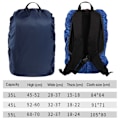 Pikkukuva 2 / 10: 1. Ryggsäcksöverdrag NAVY 60L marinblå navy 60L