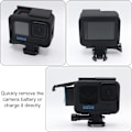 Pikkukuva 4 / 7: SHOP Housing Frame Yhteensopiva GoPro Hero 9/10/11 Black Action Kameroiden kanssa Tarvikkeet Suojaava Housing Case Pohjan ja Ruuvin kanssa Musta C