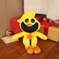 Miniatyrbilde 4 av 5: Smilende Critters Plysj, Morsomme Smilende Critters Plysj, Søte Puttedyr Pute Dukker Leke for Fans Barn Gutter Jenter Bursdag [DB] Kickin' Chicken