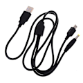 Miniatyrbilde 3 av 5: 1 stk 2 i 1 USB 2.0 datakabel lader for PSP 1000 2000