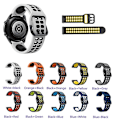 Miniatyrbillede 2 af 3: Til Garmin Venu 2 Plus 20 mm ur i blandet farve Black Red