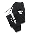 Miniatyrbild 2 av 6: Vita Fox Joggers Mode Baggy Byxor Män Kvinna Casual Sweatbyxor Bekväma Fitness Byxor Kvinnor Mjuk 2024 Nytt Mångsidig Mörkgrå Svart Dark grey black XL