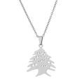 Miniatyrbild 1 av 5: Gör ett statement med stil: Snyggt Libanon-kartan halsband Silver