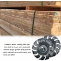Miniatyrbillede 2 af 5: Stål træskæringskive 90mm 12 tænder Power Shaping Milling Disc