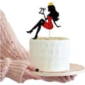 5 st Tårtdekorationer Cake Topper 21 21 21-FA-