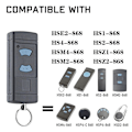 Miniatyrbilde 5 av 5: 2-pakks fjernkontroll for garasjeportåpner, erstatning for Hse2-868 Hs4-868 Hsm4-868 Promatic Gray