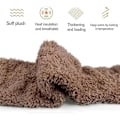 Miniatyrbilde 4 av 5: Teddy Legs Strømper, Koselige Strømper, Over Kne Høye Fuzzy Plysj Tøfler Strømper, Varme Over Kne Sko, Fuzzy Ben, Lange Fuzzy Strømper brown