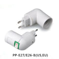 Pikkukuva 5 / 5: E27-kanta langattomalla kytkimellä, LED-lampunpidike, AC 230V, E27-sovitin keittiölamppuun, Mini-seinävalaisin, E27-kohdevalo-FA6-