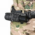 Miniatyrbild 3 av 4: Ficklampa Väska Holster Bärväska Hållbar Hållare 360 Grader Rotation Bärbar För Utomhus