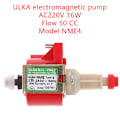Pikkukuva 1 / 5: Italialainen ULKA-magneettiventtiilipumppu AC220V 16W Virtaus 50 CC Malli NME4D