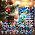 Pikkukuva 2 / 4: Stitch Joulukalenteri Blind Box Söpö Piirretty Stitch Joulu CountDown Kalenteri
