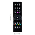 Miniatyrbilde 5 av 5: RC4875 Fjernkontroll Erstatning for TECHWOOD/Finlux Shar TV HDTV Erstatningsfjernkontroll RC-4875 Reservedel