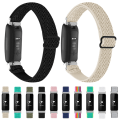 Miniatyrbilde 3 av 3: Egnet for Fitbit Inspire3-spenne bølget vevd nylon (turkis