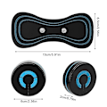 Miniatyrbilde 2 av 5: Bestselger-2023 Ny justerbar Ems Elektromagnetisk Wave Ben Massager 6 Moduser Slanking Ems Arm Shap Battery Models*5Pad