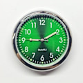 Miniatyrbillede 1 af 10: Bilklocka Quartzklocka GRÖN Green