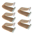 Miniatyrbilde 2 av 5: 5 stk GPIO-kabel for Raspberry Pi hann til hunn 40-pins ledning datatilbehør 20 cm hann til hunn 0.2