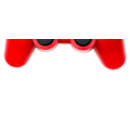 Miniatyrbilde 3 av 3: Trådløs PS3-kontroller, profesjonell PS3-gamepad, berøringsplate Red