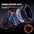 Miniatyrbillede 3 af 5: USB-spilleheadset med mikrofon til PS4/PC/PS5/laptop - Headp