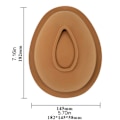 Miniatyrbillede 1 af 7: 3D påskeæg chokolade silikoneform DIY påskeoverraskelse