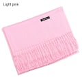 Miniatyrbillede 1 af 10: Cashmere Halsklæde Ullsjal LJUSROSA light pink