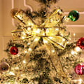 Miniatyrbilde 5 av 5: Julelys, 6,5 fot gyllent bånd julelys Ba