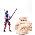 Miniatyrbillede 4 af 5: T13 Actionfigur, Titan 13 3D-trykt Actionfigur, Lucky 13 Actionfigur, Nova 13 Actionfigur Dummy 13 Actionfigur Bluered