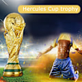 Pikkukuva 2 / 5: Suuri VM-jalkapallopallo Qatar 2022 Gold Trophy Sports Replica 21cm